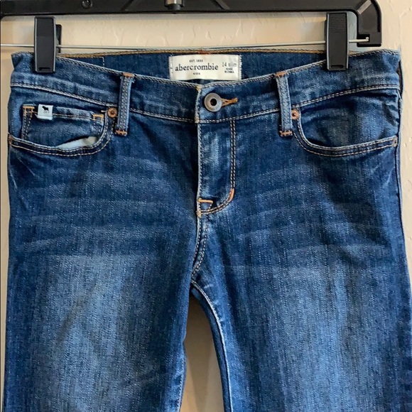 Abercrombie Medium Wash Boot Cut Jeans - Picture 2 of 3